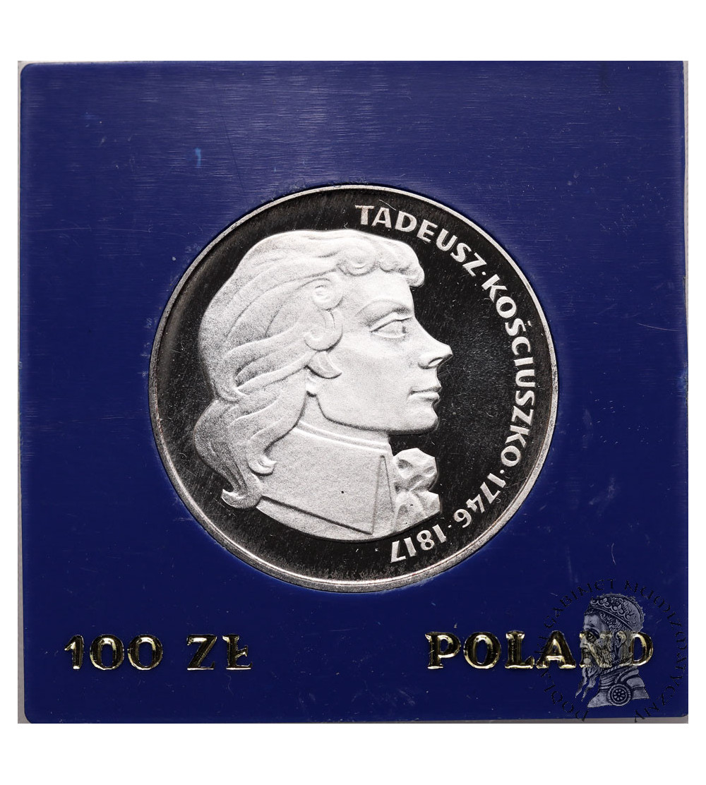 Poland, PRL (1952-1989). 100 Zlotych 1976, Tadeusz Kościuszko