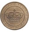 Francja. Medal Koronacyjny Ludwik XIV (1643 -1715), król Francji i Nawarry, CAQUE.F