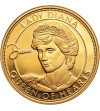 Wielka Brytania. Medal pamiątkowy Lady Diana Królowa Ludzkich Serc 1961-1997