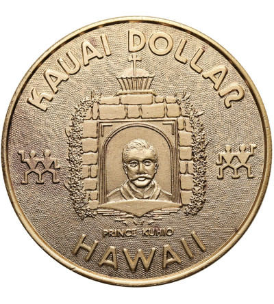 USA, Hawaii. Kauai Dollar, Commercial Tokens - Local Administration Token (1973 - 1976)