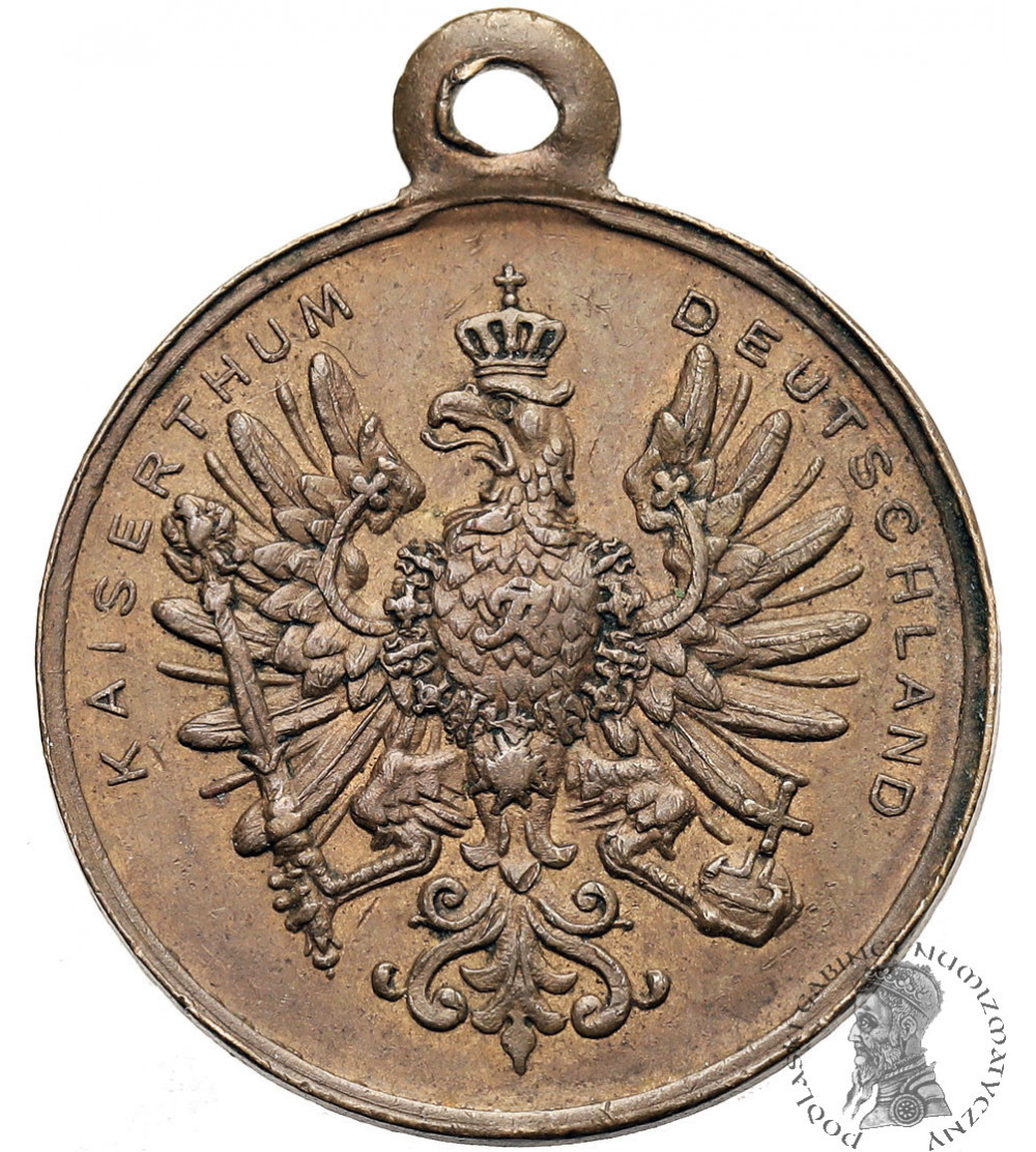 Germany. Medal circa 1871, Otto von Bismarck, Duke of Bismarck-Schönhausen, Chancellor of the German Empire (1871-1890)