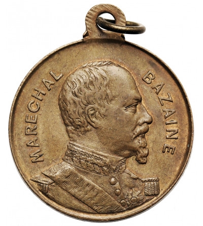 Francja, Metz. Medal 1870, oblężenie Metzu, Marszałek Bazaine (1811-1888), dowódca garnizonu Metz, 26 października 1870 r.