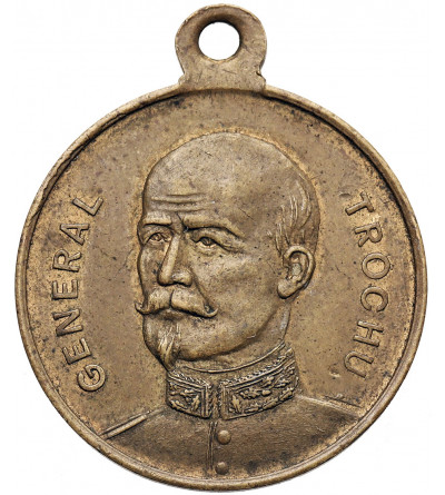 France. Medal 1870, General Trochu, Government of National Defense