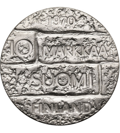 Finland. 10 Markkaa 1970, 100th Anniversary birth of President Paasikivi