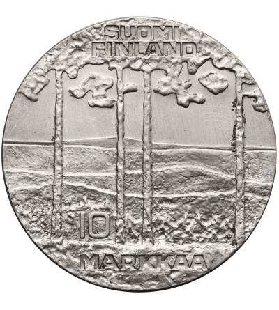 Finland. 10 Markkaa 1975, 75th Anniversary birh of President Kekkonen