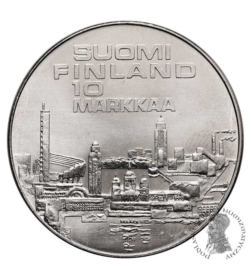 Finland. 10 Markkaa 1971 S-H, 10th European Athletics Championships