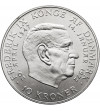 Denmark. 10 Kroner 1972 C-S, Death of Frederik IX and Accession of Margrethe II