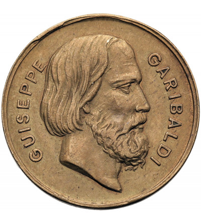 France. Medal, Homage of the French Republic to Garibaldi (1807 - 1882), Defender of European Freedoms, 19th century