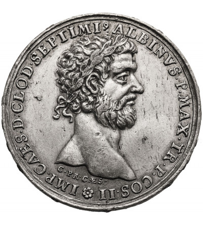 Germany. Medal commemorating Emperor Clodius Albinus (196 - 197), “Imperial Series” early 18th cen., by Christian Wermuth