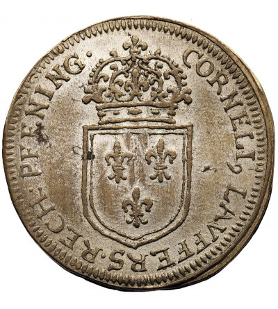 Niemcy, Norymberga, Ludwik XIIII (1610- 1643). Żeton - Rechenpfennig XVII w.