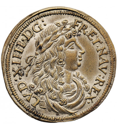 Niemcy, Norymberga, Ludwik XIIII (1610-1643). Żeton - Rechenpfennig XVII w.