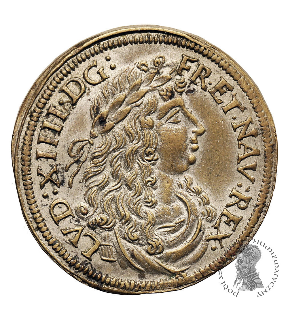 Niemcy, Norymberga, Ludwik XIIII (1610- 1643). Żeton - Rechenpfennig XVII w.