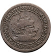 Great Britain, Bristol. Trade Token 1/2 (Half) Penny 1811 Bristol and London - Patent Sheathing Nail Manufactory