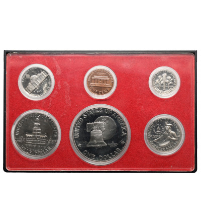 USA. Coin Set (Proof Set) 1975 - 1976 S, San Francisco - 6 pcs, 200th Anniversary of America