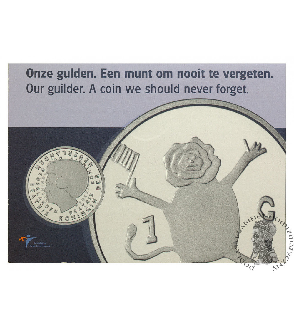 The Netherlands. Last Gulden 2001