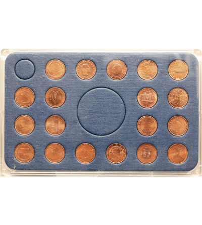 European Union. Typological set 19 x 1 Cent, coins from 19 countries of the European Union