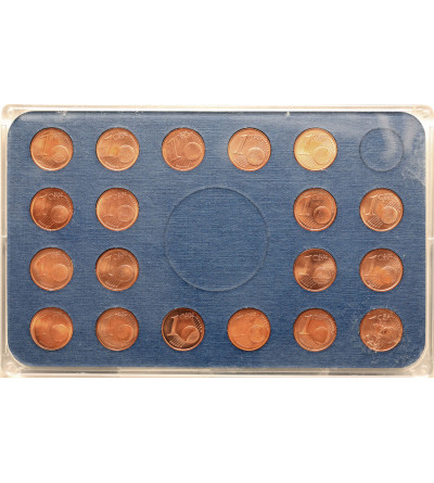 European Union. Typological set 19 x 1 Cent, coins from 19 countries of the European Union