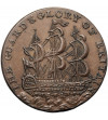 Great Britain. Kendal 1/2 (Half) Penny Token 18th century, “THE GUARD & GLORY OF BRITAIN”