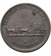 Great Britain. 1/2 (Half) Penny Token (1813), London Mail Coach, Lad Lane