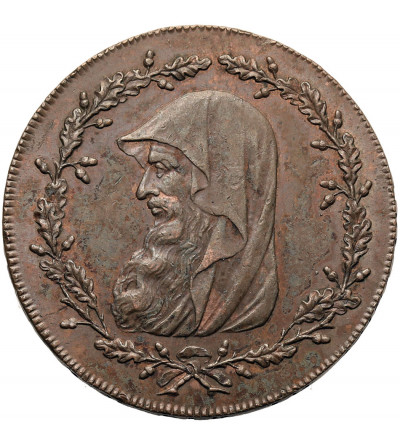 Great Britain, Wales, Isle of Anglesey. 1/2 (Half) Penny Token 1788, Parys Mines Company, Druid Series