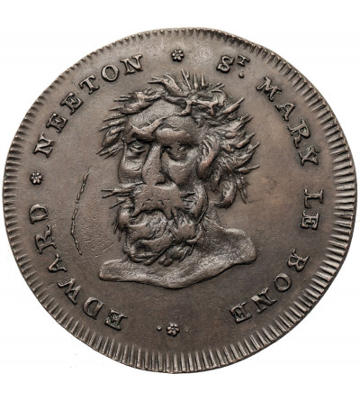 Great Britain, Middlesex. 1/2 (Half) Penny Token 1795, Edward Neeton, St Mary Le Bone', Saracen Conder, public house token