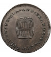 Wielka Brytania, Middlesex. 1/2 (Half) Penny Token 1795, Edward Neeton, St Mary Le Bone’, Saracen Conder, żeton domu publicznego