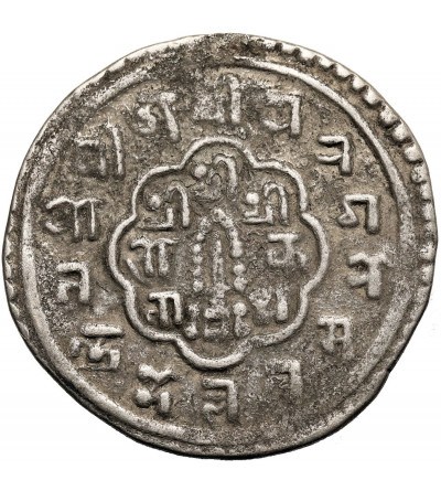 Nepal, Kingdom of Patan. Jaya Rajya Prakash Malla, NS 865-878 / 1745-1758 AD. Mohar, NS 865 / 1745 AD