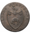 Wielka Brytania, Yorkshire, Leeds. 1/2 (Half) Penny Token 1791, Richarda Paley, (Conder tokens 1787-1797)