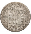 Nepal, Prithvi Bir Bikram, VS 1938-1968 / 1881-1911 AD. 2 Mohars, SE 1832 / 1910 AD