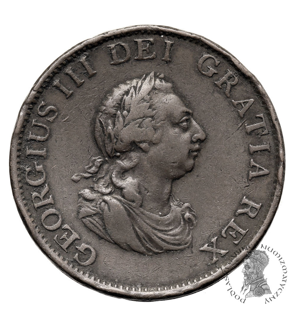 Great Britain, George III, 1760-1820. 1/2 Penny (Half Penny) 1799, Britannia