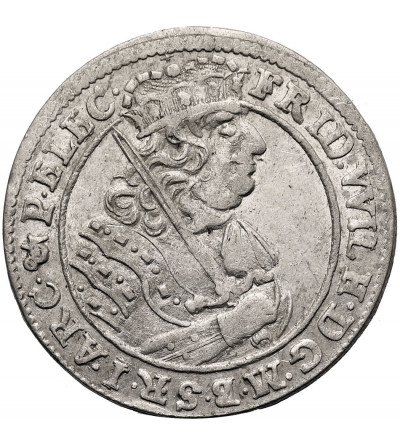 Brandenburg-Preussen (Prussia). Friedrich Wilhelm, the great elector, 1640-1688. Ort (18 Gröscher) 1684, HS, Königsberg