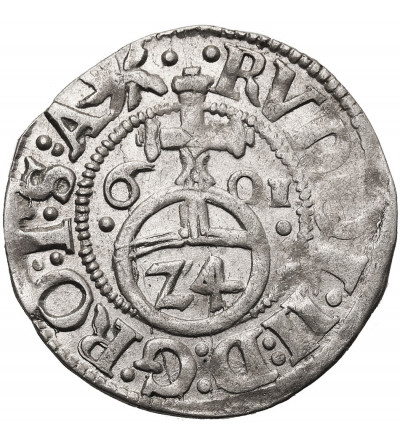 Germany. Schleswig-Holstein Schauenburg, Adolph XIII, 1576-1601. 1/24 Taler (Groschen) 1601 I-G, Altona Mint