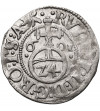 Germany. Schleswig-Holstein Schauenburg, Adolph XIII, 1576-1601. 1/24 Taler (Groschen) 1601 I-G, Altona Mint