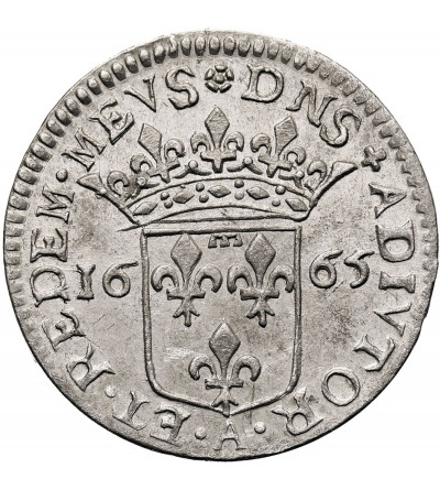 Francja, Dombes. Anna Maria Ludwika, d’Orléans, 1650-1693. Luigino - 1/12 Ecu 1665