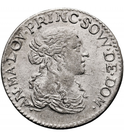 Francja, Dombes. Anna Maria Ludwika, d’Orléans, 1650-1693. Luigino - 1/12 Ecu 1665