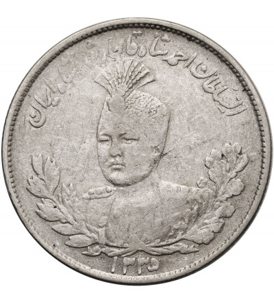 Iran. Sultan Ahmad Shah, AH 1327-1344 / 1909-1925 AD. 2000 Dinars (2 Kran) AH 1335 / 1916 AD