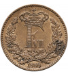 Dania, Frederik VII 1848-1863. 1 Skilling Rigsmont 1860 (o), Altona