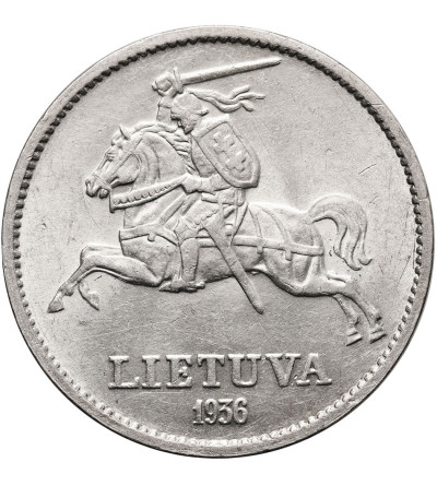 Lithuania, First Republic 1918-1940. 10 Litu 1936, Vytautas