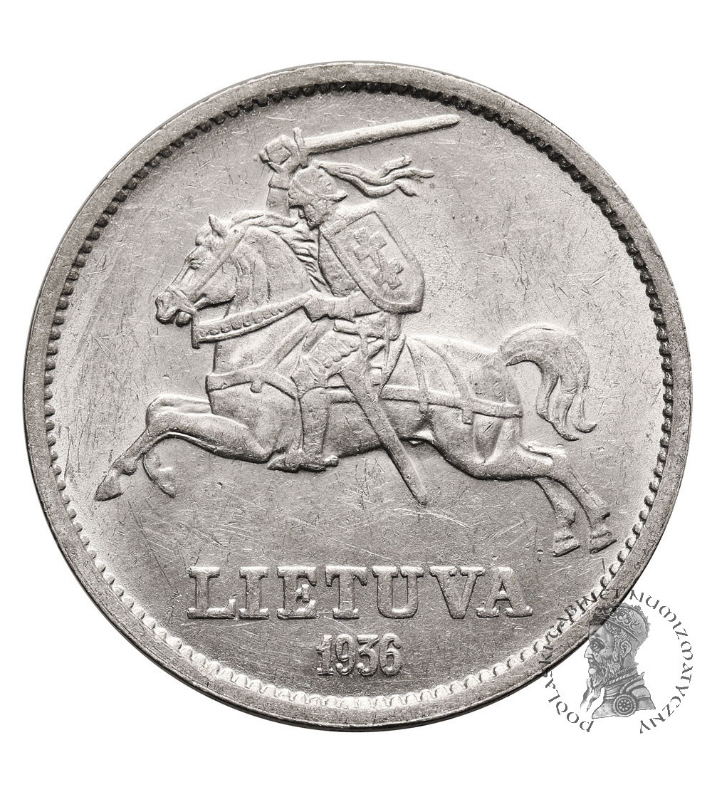 Litwa, Republika 1918-1940. 10 Litów (Litu) 1936, Witold (Vytautas)