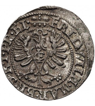 Preussen (Prussia), under Poland. Friedrich Wilhelm, 1640-1688.Schilling 1654, Königsberg