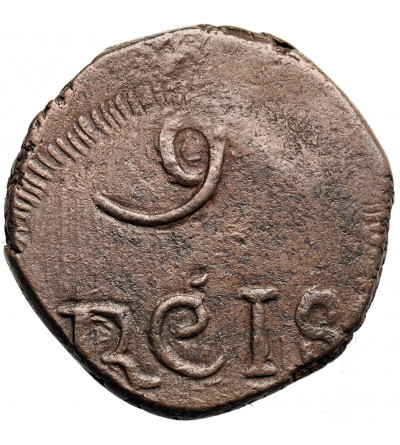 India Portuguese, GOA. 9 Reis no date (1801), Joao