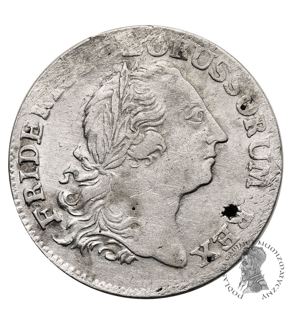 Niemcy. Prusy, Fryderyk II Wielki, 1740-1786. 1/6 talara 1764 A, Berlin