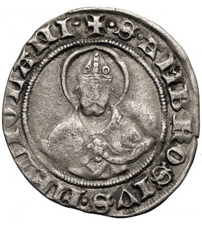 Włochy. Mediolan, Francesco I. Sforza, 1450-1466. Soldo bez daty