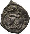 Korona Aragonii (Corona de Aragón). Federico III, 1296-1337. Dinero bez daty, Sycylia