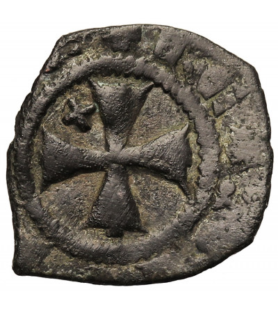 Korona Aragonii (Corona de Aragón). Federico III, 1296-1337. Dinero bez daty, Sycylia