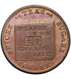 Wielka Brytania, Bath. Farthing Token 1795, M. LAMBE & SON GROCERS BATH, SPICES TEAS SUGARS COFFEES