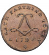 Wielka Brytania, Bath. Farthing Token 1795, M. LAMBE & SON GROCERS BATH, SPICES TEAS SUGARS COFFEES