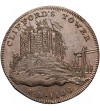 Great Britain, Yorshire, York. 1/2 Penny Token 1795, YORK Cathedral, CLIFFORD'S TOWER A.D. 1100