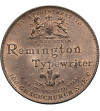 Wielka Brytania, Wiktoria (1837-1901). Medal / Token 1896, Brytyjskie maszyny do pisania Remington