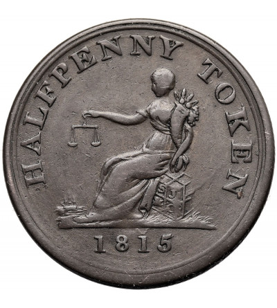 Kanada. 1/2 Penny Token 1815, Statek